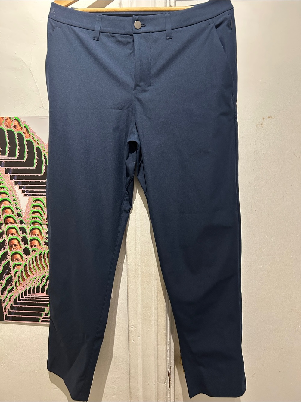lululemon athletica Men's Dress Pants - Navy Blue